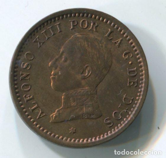 Monedas de Espa&ntilde;a: Alfonso XIII. 2 c&eacute;ntimos 1912 - Foto 1