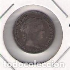 Monedas de España: MONEDA DE REAL DE ISABEL 2ª ACUÑADA EN SEVILLA EN 1864. PLATA. MBC (ISA57). Lote 185065427