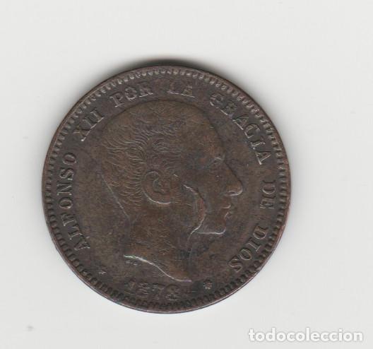 Monedas de Espa&ntilde;a: ALFONSO XII- 10 CENTIMOS- 1878-EBC - Foto 1