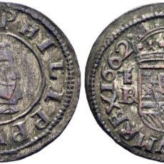Monedas de España: FELIPE IV. SEGOVIA. 16 MARAVEDÍS. 1662. BR. EBC+.