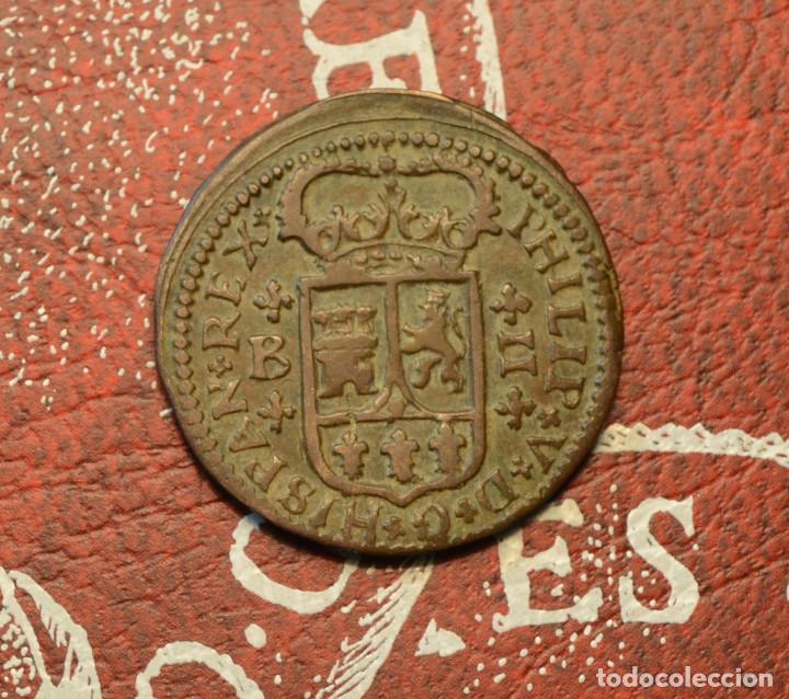 Monedas de Espa&ntilde;a: FELIPE V - 2 MARAVEDIS - 1720 - BARCELONA - Foto 1