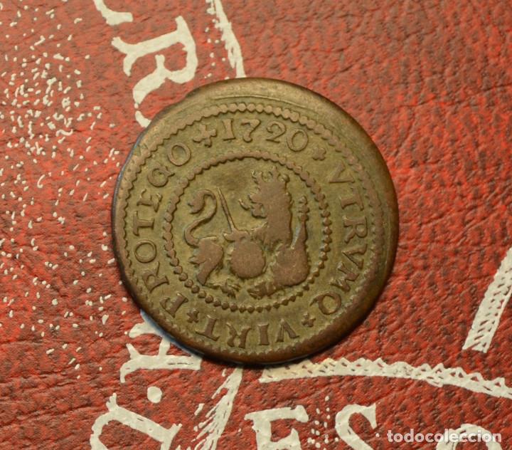 Monedas de Espa&ntilde;a: FELIPE V - 2 MARAVEDIS - 1720 - BARCELONA - Foto 2