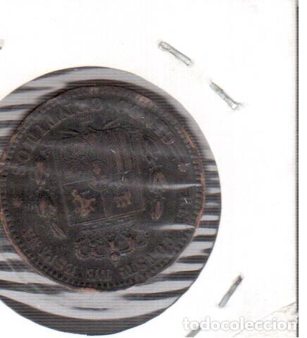 Monedas de Espa&ntilde;a: ALFONSO XII 1878      5 CENTIMOS   LA QUE VES - Foto 2