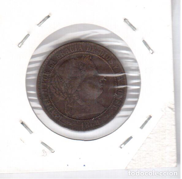 Monedas de Espa&ntilde;a: ISABEL II  A&Ntilde;O  1868  --2 1/2 CENTIMO  LA QUE VES - Foto 2