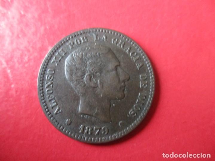 Monedas de Espa&ntilde;a: Alfonso XII. 5 centimos. 1879 Barcelona - Foto 1