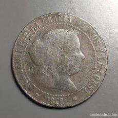 Monedas de España: 5 CÉNTIMOS DE ESCUDO 1868 - ÉPOCA ISABEL II. Lote 191845282