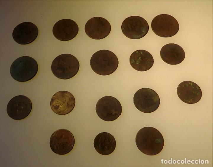 Coins of Spain: Monedas de cobre.