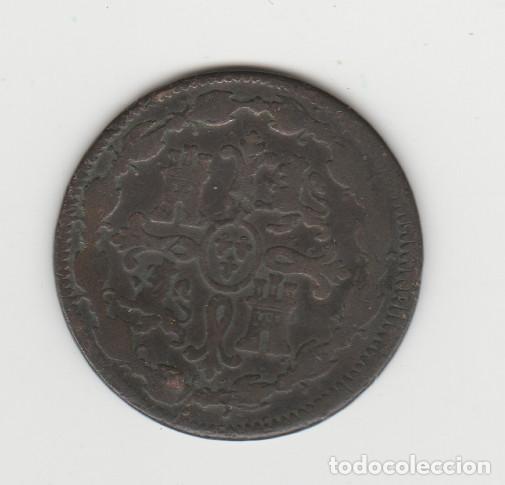 Monedas de Espa&ntilde;a: FERNANDO VII- 8 MARAVEDIS- 1818- JUBIA - Foto 2