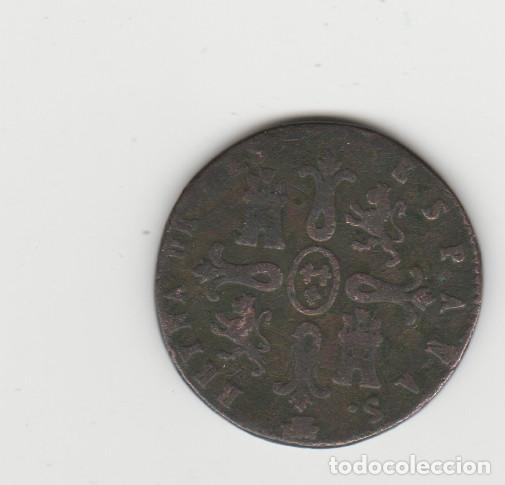 Monedas de Espa&ntilde;a: ISABEL II- 8 MARAVEDIS-1843-SEGOVIA - Foto 2