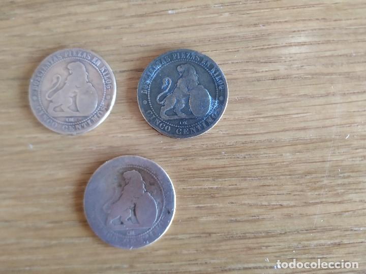 Monedas de Espa&ntilde;a: Monedas 5 c&eacute;ntimos 1870 - Foto 1