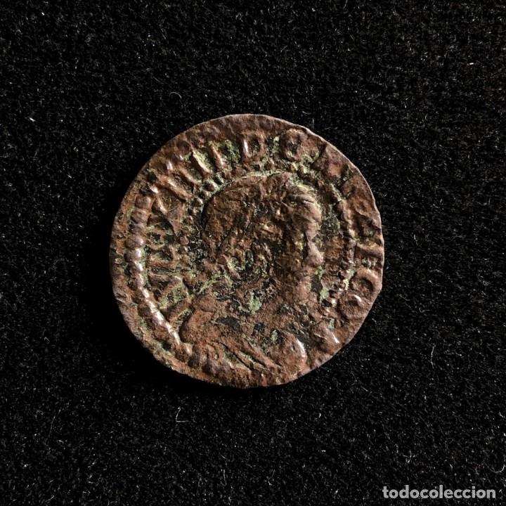 Monedas de Espa&ntilde;a: MONEDA BARCINO LUIS XIV. - Foto 1