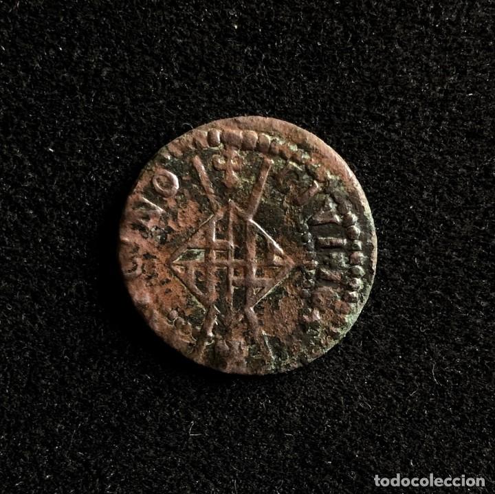 Monedas de Espa&ntilde;a: MONEDA BARCINO LUIS XIV. - Foto 2