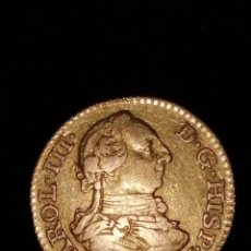 Monedas de España: 1/2 ESCUDO. CARLOS III. MADRID M M ORO. Lote 191532623