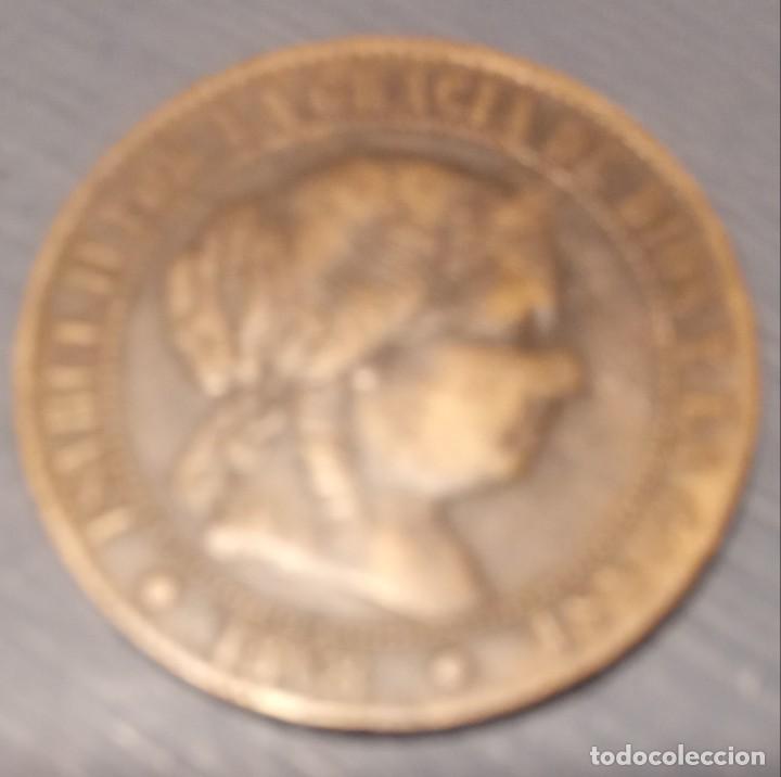 Monedas de Espa&ntilde;a: Moneda 2 1/2 c&eacute;ntimos de escudo. 1868 - Foto 1