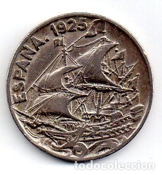 Monedas de Espa&ntilde;a: 25 CENTIMOS ESPA&Ntilde;A 1925 - Foto 1