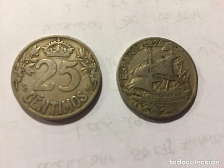 Monedas de Espa&ntilde;a: De 2,5,10 y 25 C&eacute;ntimos - Foto 1