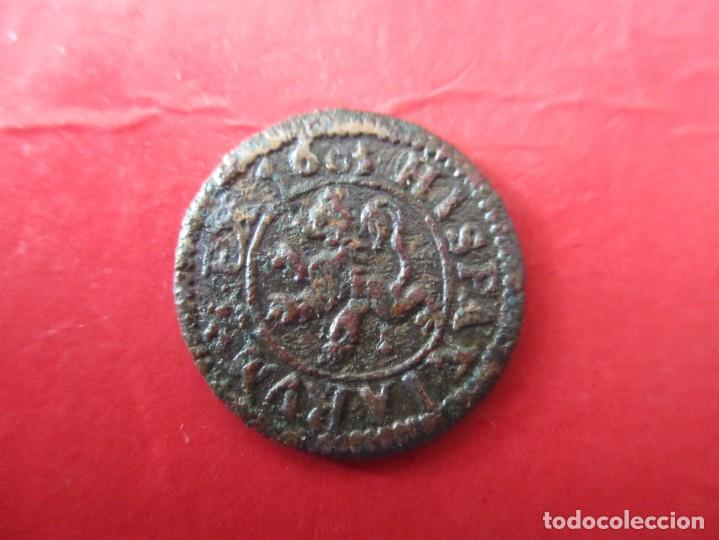 Monedas de Espa&ntilde;a: Felipe III. 2 maravedies de. 1603. Segovia - Foto 2