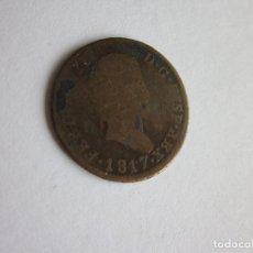 Monedas de España: 4 MARAVEDÍS DE FERNANDO VII. SEGOVIA. 1817. ESCASA,. Lote 198555987