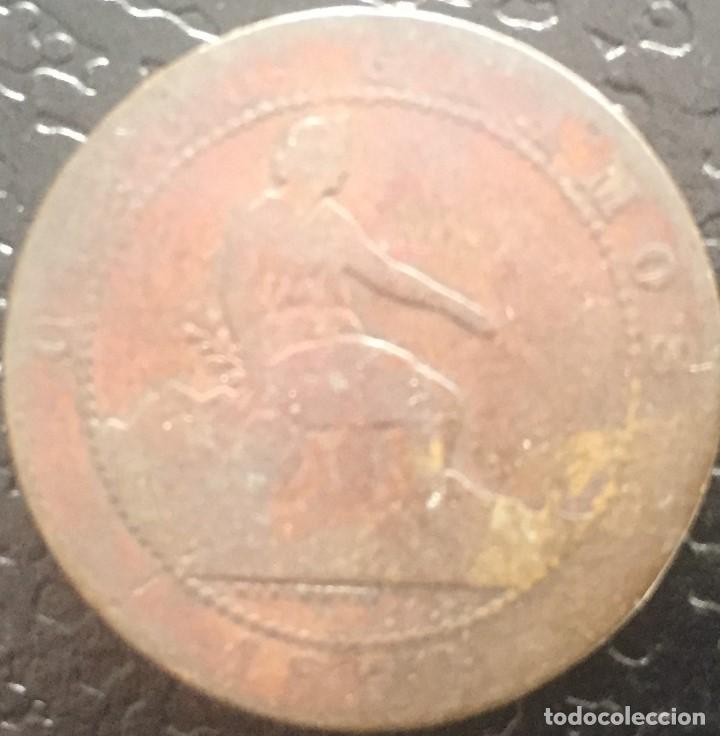 Monedas de Espa&ntilde;a: 5 CENTIMOS GOBIERNO PROVISIONAL 1870 - Foto 1