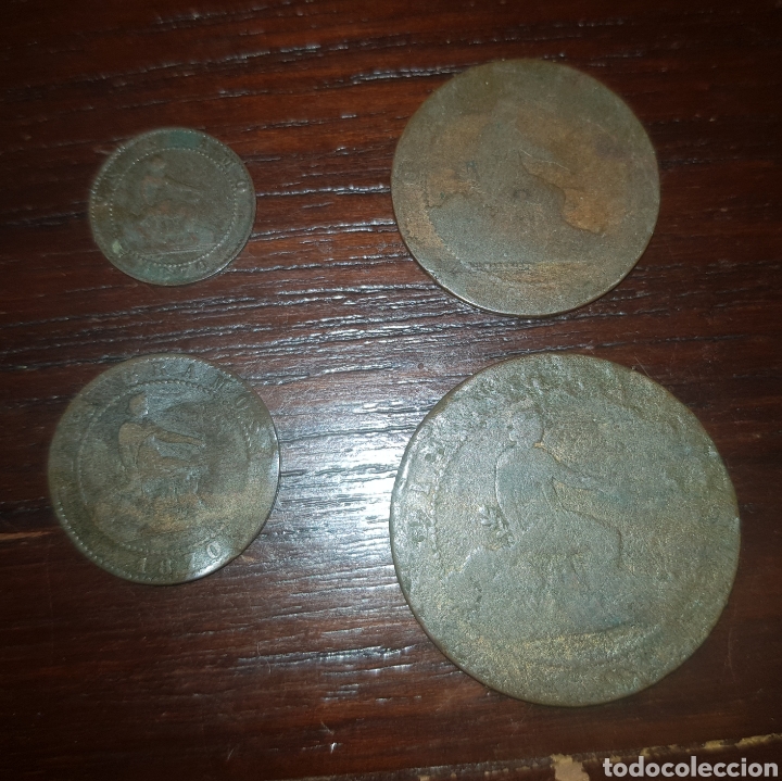 Monedas de Espa&ntilde;a: C&Eacute;NTIMOS GOBIERNO PROVISIONAL - Foto 2