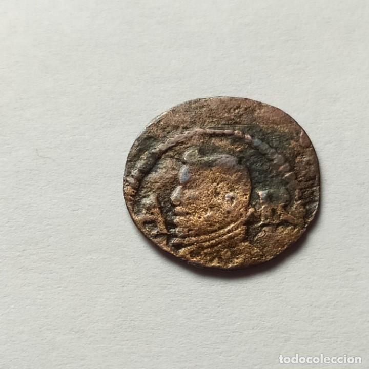 Monedas de Espa&ntilde;a: ## Curioso ardite de Barcelona desplazado ## - Foto 1