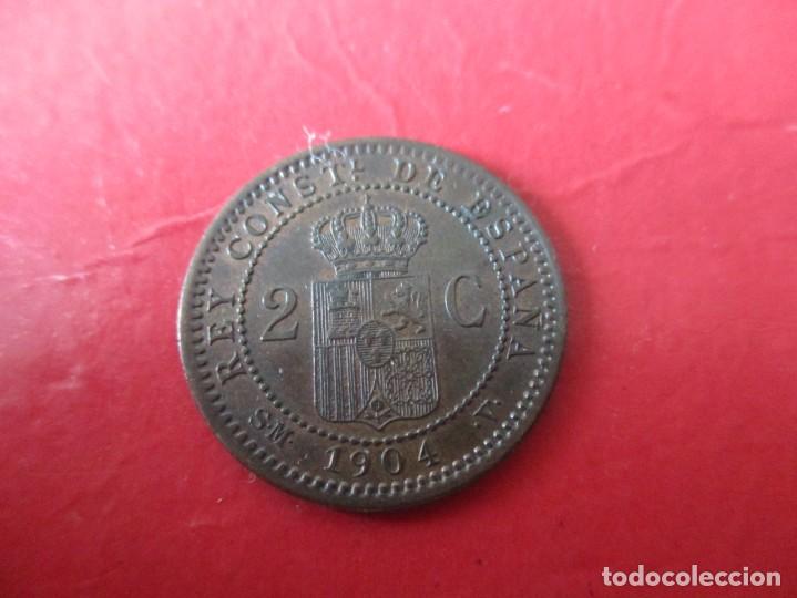 Monedas de Espa&ntilde;a: Alfonso XIII.2 centimos 1904 sin circular - Foto 1