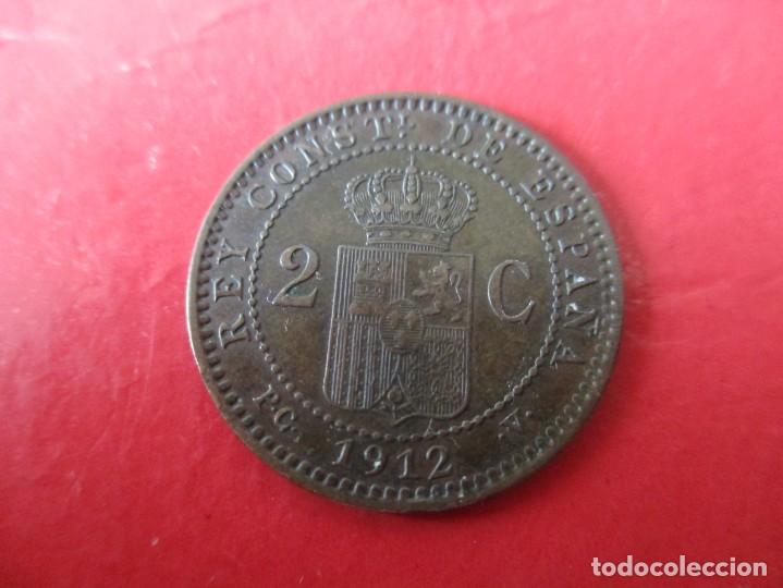 Monedas de Espa&ntilde;a: Alfonso XIII.2 centimos 1912 - Foto 1