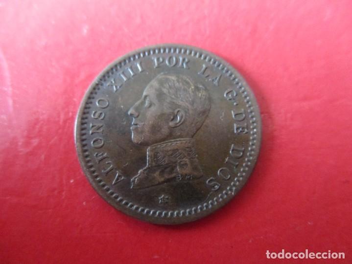 Monedas de Espa&ntilde;a: Alfonso XIII.2 centimos 1912 - Foto 2