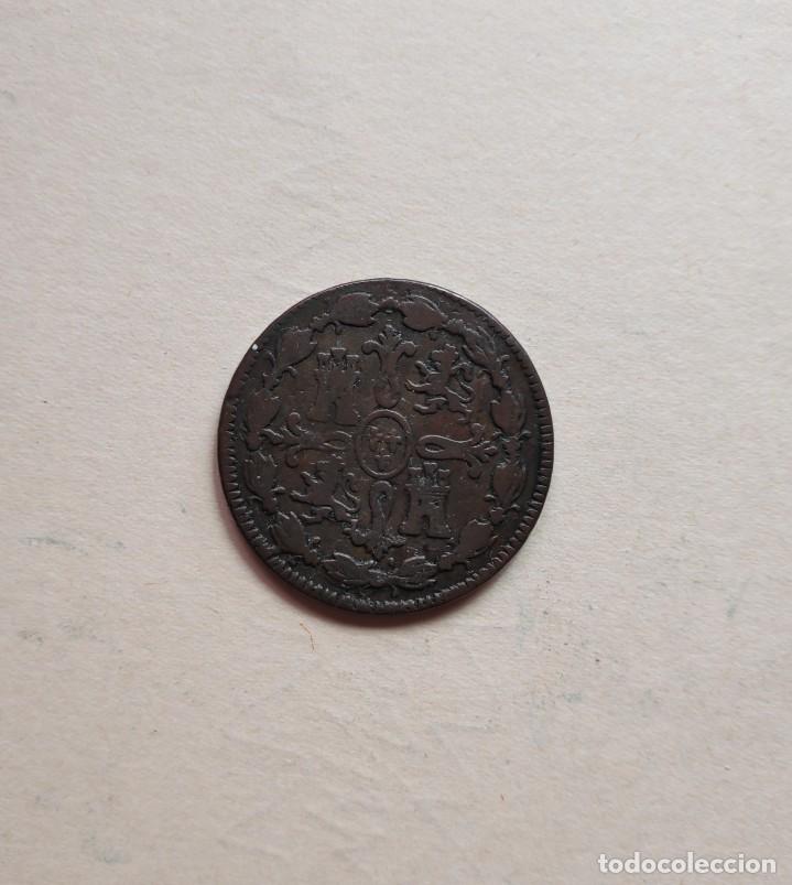 Monedas de Espa&ntilde;a: Moneda de 8 Maraved&iacute;s 1820 Fernando VII - Foto 2