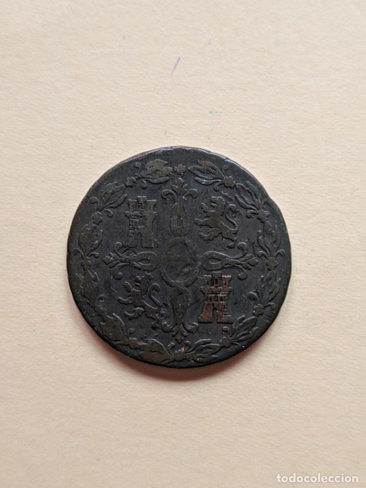 Monedas de Espa&ntilde;a: Moneda de 8 Maraved&iacute;s 1833 Fernando VII - Foto 2