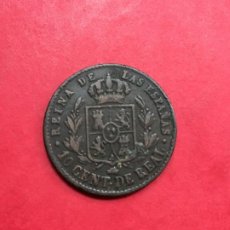 Monedas de España: ISABEL II 10 CENTIMOS DE REAL 1856 SEGOVIA. Lote 202001968