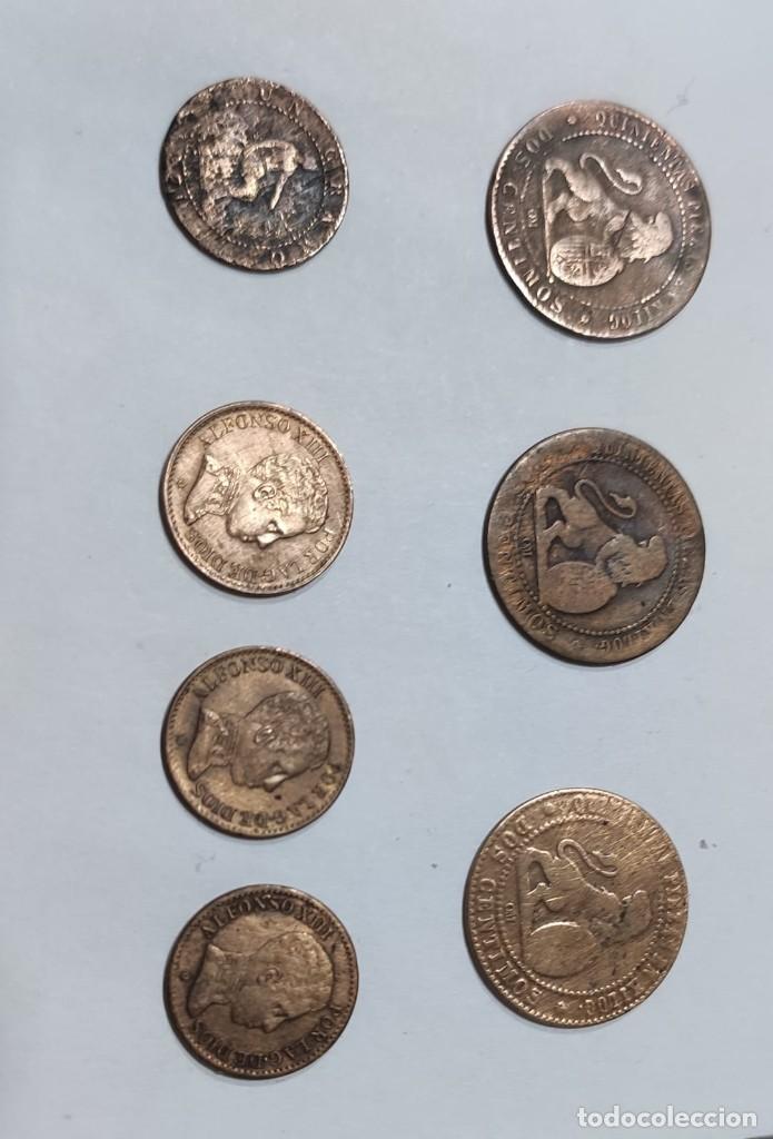 Moedas de Espanha: Monedas cobre peseta 1906 cincuenta centimos 1870