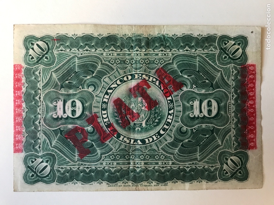 Monedas de Espa&ntilde;a: 10 pesos fuertes. Cuba 1896 - Foto 2