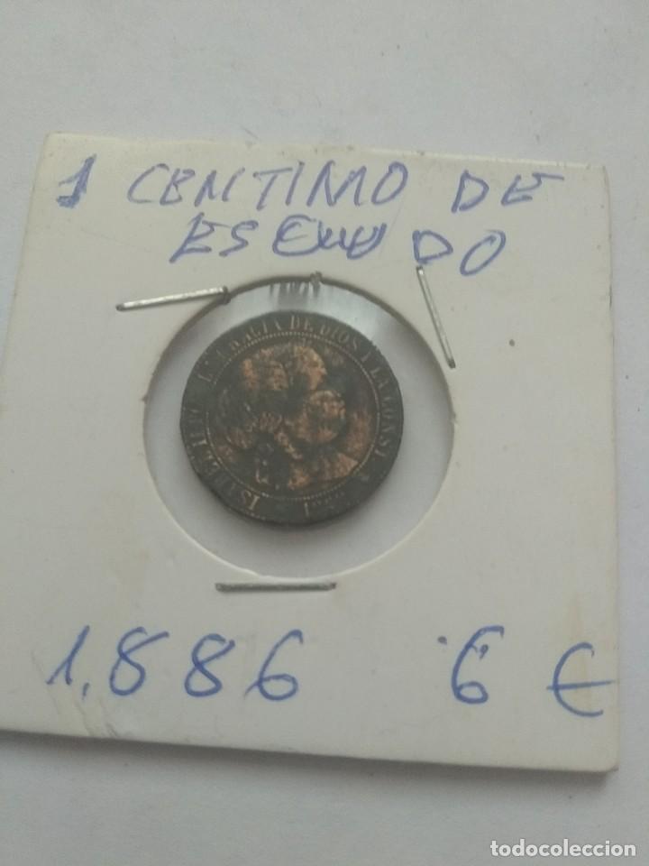 Monedas de Espa&ntilde;a: 1 centimo de escudo - Foto 1