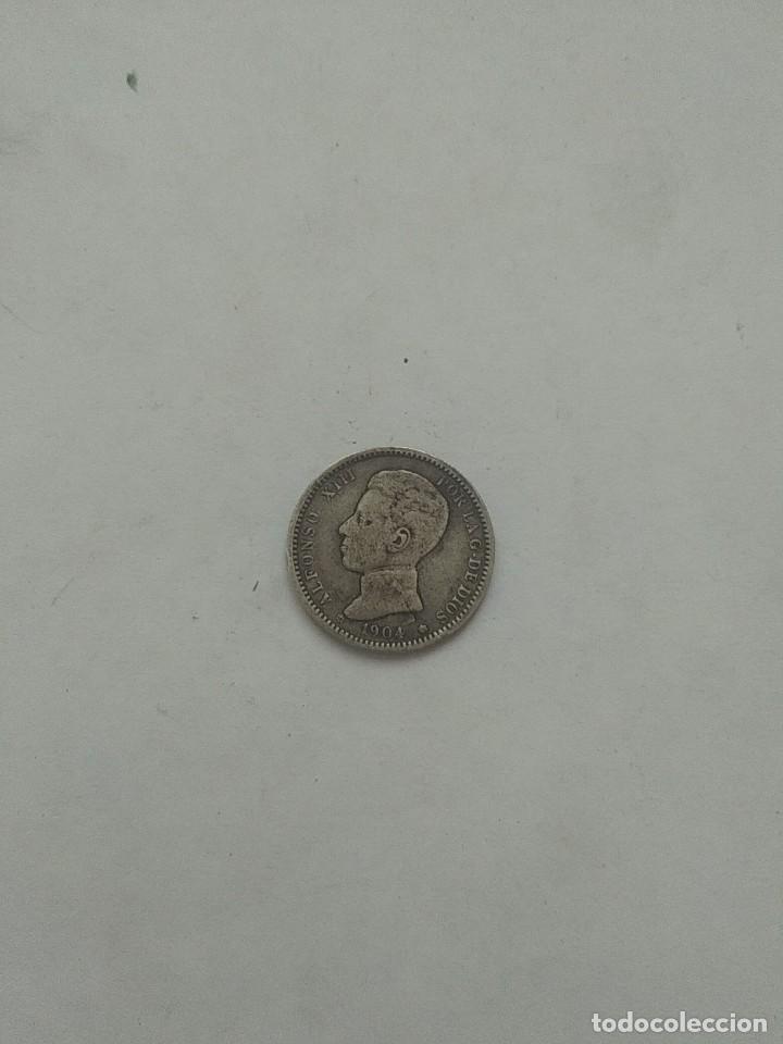 Monedas de Espa&ntilde;a: Moneda de 1 peseta de Alfonso 13 - Foto 1