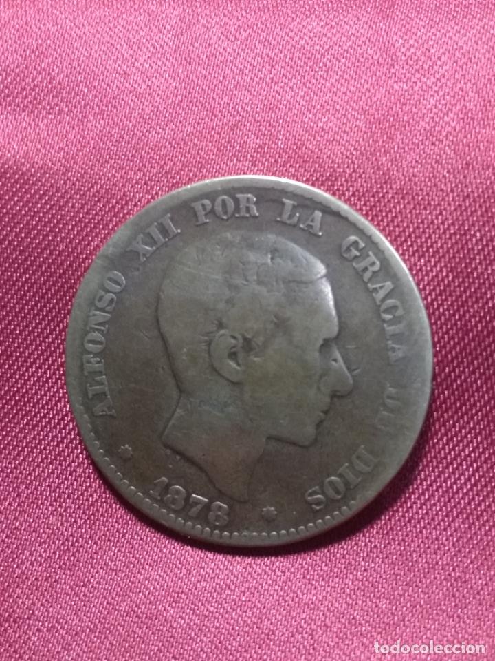 Monedas de Espa&ntilde;a: MONEDA . 10 C&Eacute;NTIMOS. ALFONSO XII. 1878 - Foto 1