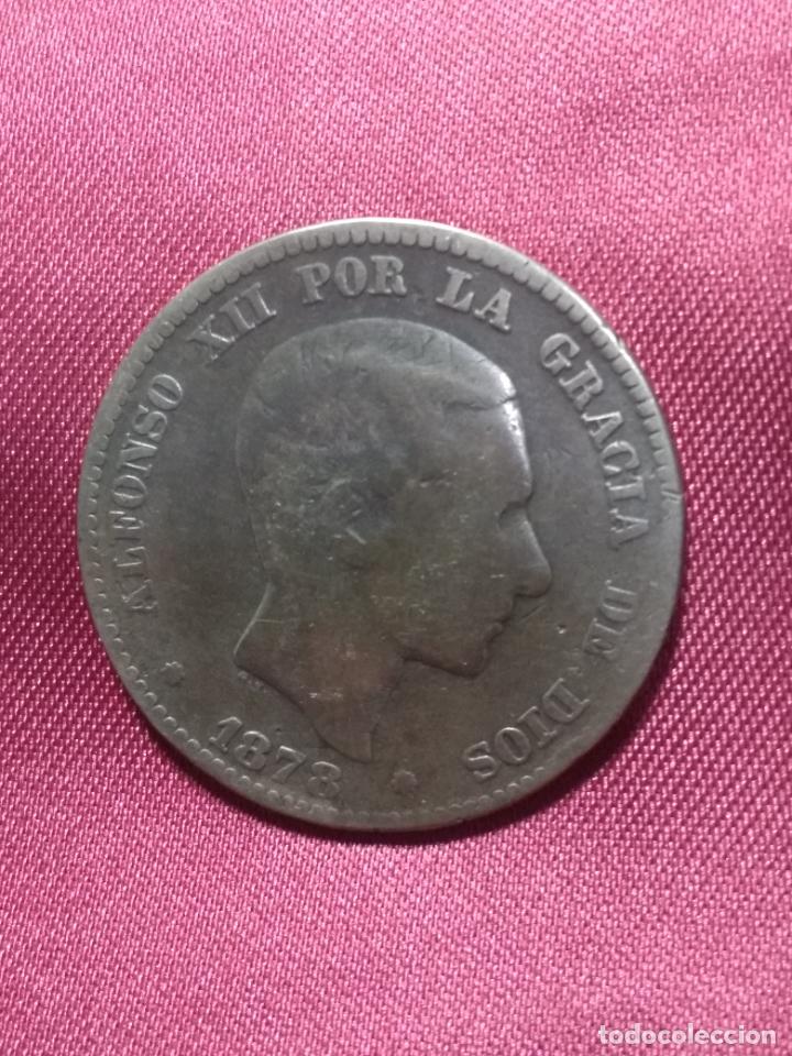 Monedas de Espa&ntilde;a: MONEDA . 10 C&Eacute;NTIMOS. ALFONSO XII. 1878 - Foto 1
