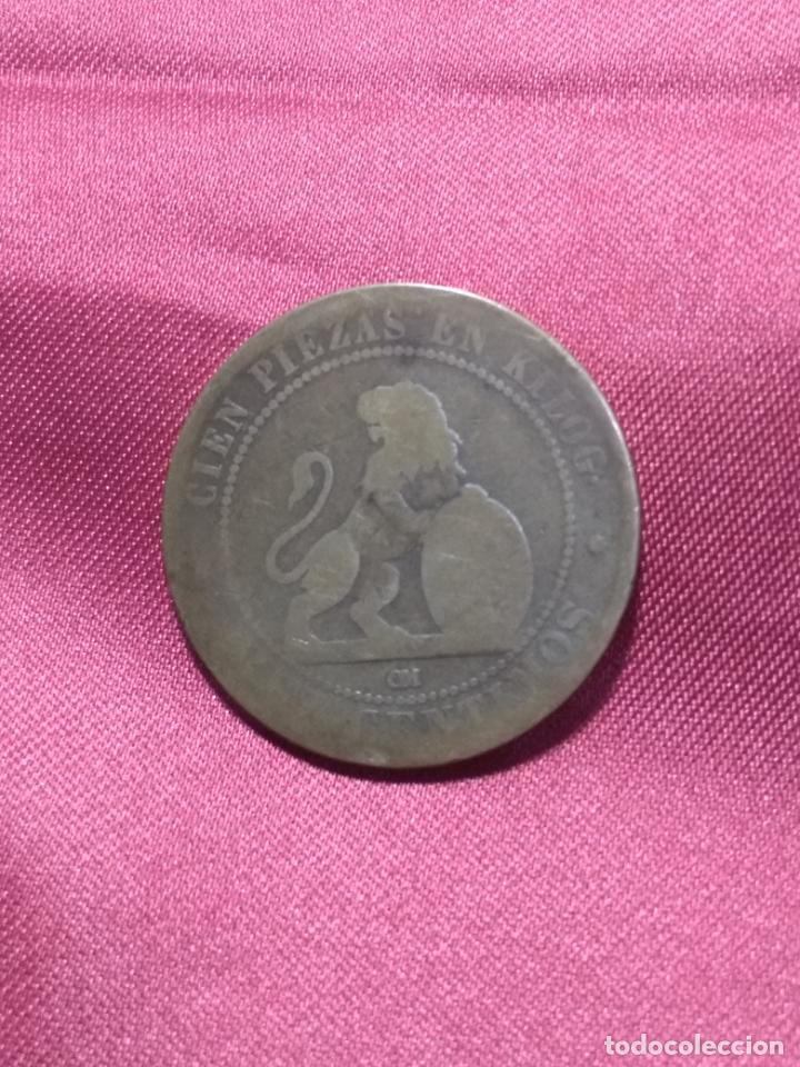 Monedas de Espa&ntilde;a: MONEDA . 10 C&Eacute;NTIMOS. GOBIERNO PROVISIONAL. 1870 - Foto 1