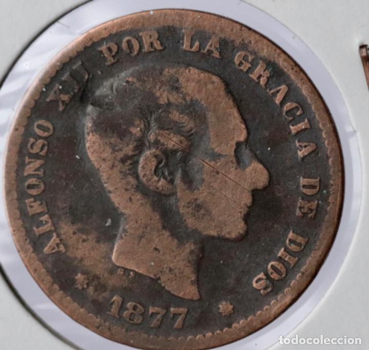 Monedas de Espa&ntilde;a: ALFONSO XII,1877 - Foto 1
