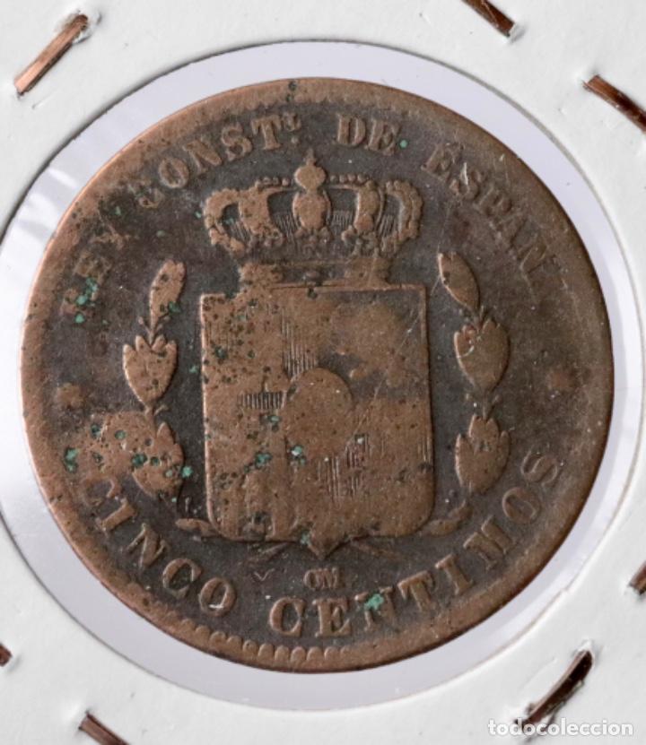 Monedas de Espa&ntilde;a: ALFONSO XII,1877 - Foto 2