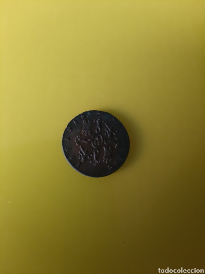 Monedas de Espa&ntilde;a: 1843 SEGOVIA 2 MARAVEDIS ISABEL II EBC+/SC - Foto 2