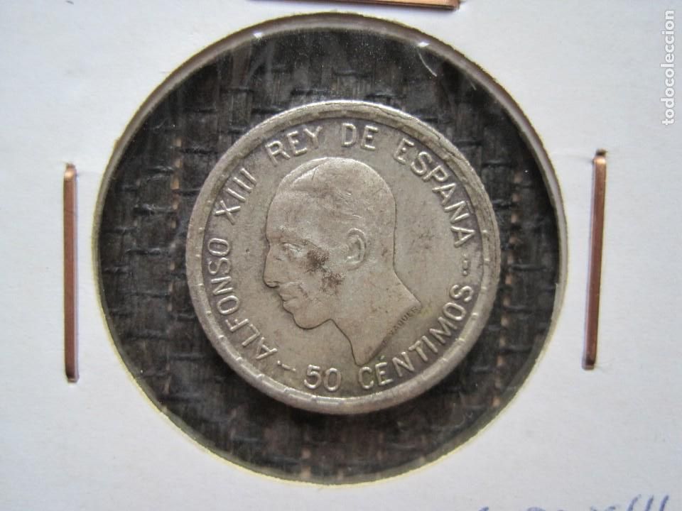 M&uuml;nzen von Spanien: 50 C&Eacute;NTIMOS 1926 ALFONSO XIII