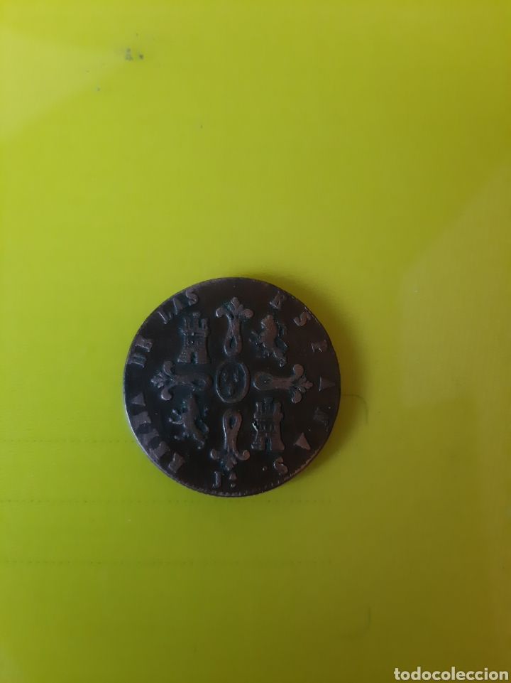 Monedas de Espa&ntilde;a: JUBIA LA CORU&Ntilde;A 8 MARAVEDIS ISABEL II - Foto 1