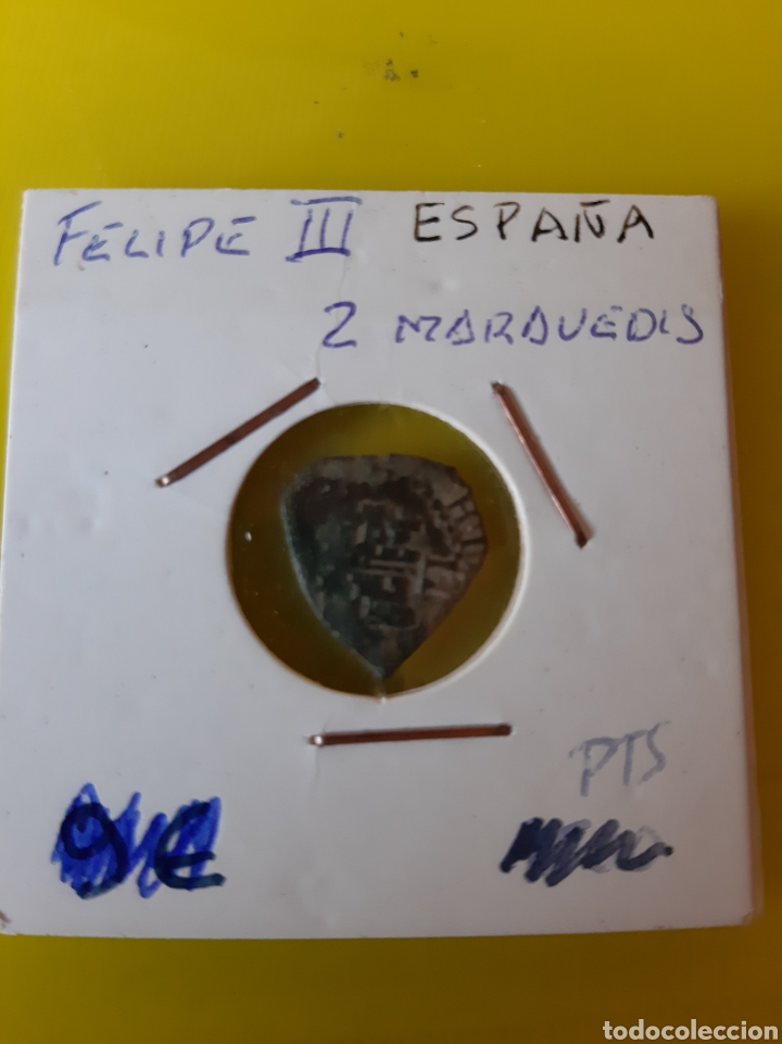 Monedas de Espa&ntilde;a: FELIPE III 2 MARAVEDIS ESPA&Ntilde;A - Foto 1