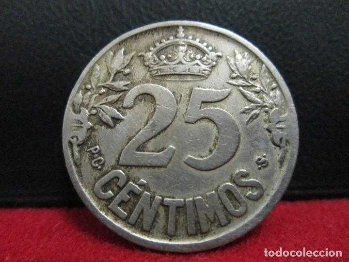 Monedas de Espa&ntilde;a: 25 centimos 1925 ALFONSO XIII - Foto 2