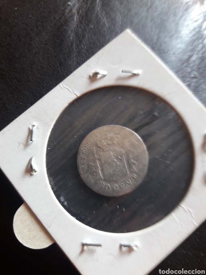 Monedas de Espa&ntilde;a: Moneda de 50 c&eacute;ntimos de plata de 1885 - Foto 2