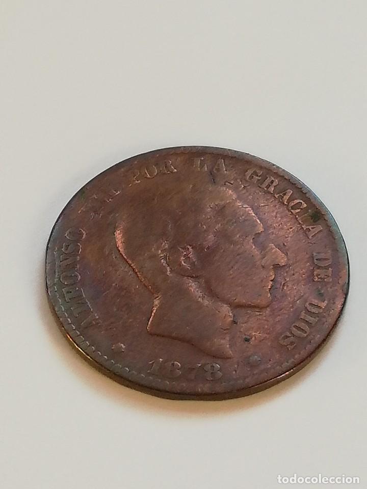 M&uuml;nzen von Spanien: 10 c&eacute;ntimos de 1879