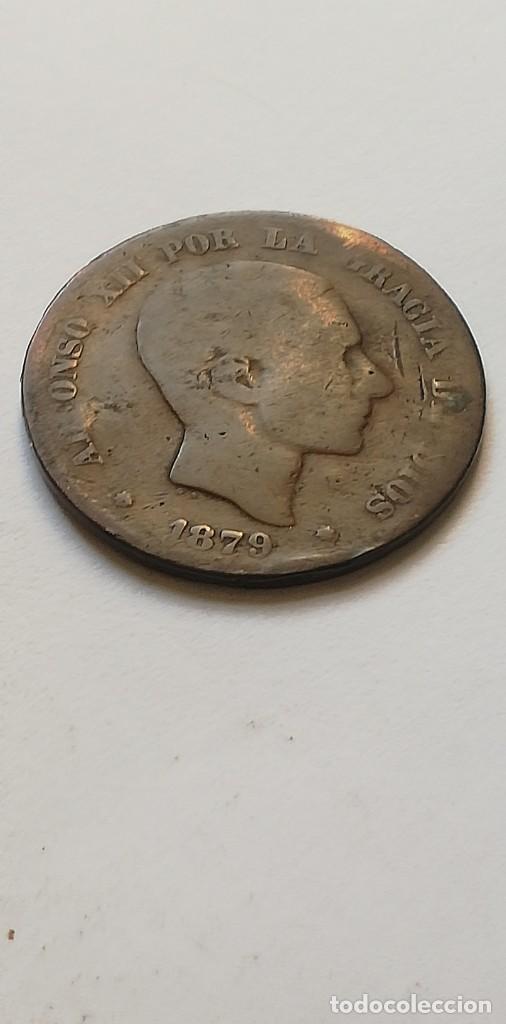 Monedas de Espa&ntilde;a: 10 c&eacute;ntimos de escudo 1879 - Foto 1
