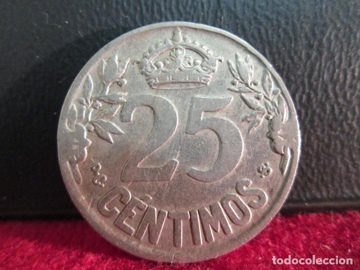 Monedas de Espa&ntilde;a: 25 CENTIMOS 1925 ALFONSO XIII - Foto 2