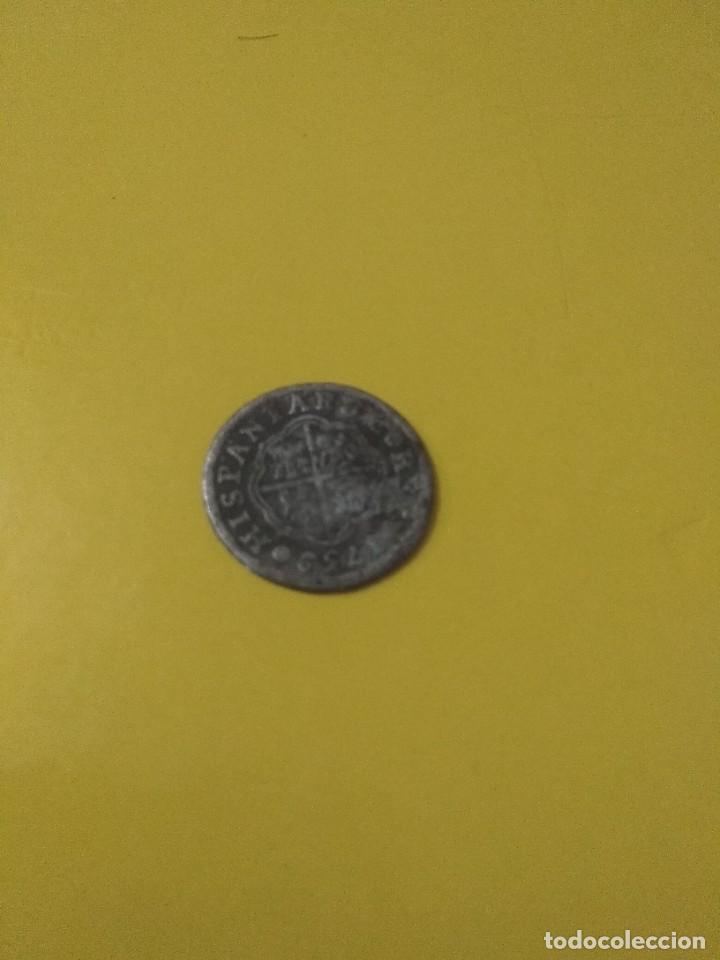 Monedas de Espa&ntilde;a: Moneda de plata de Fernando 6 a&ntilde;o 1757 - Foto 1